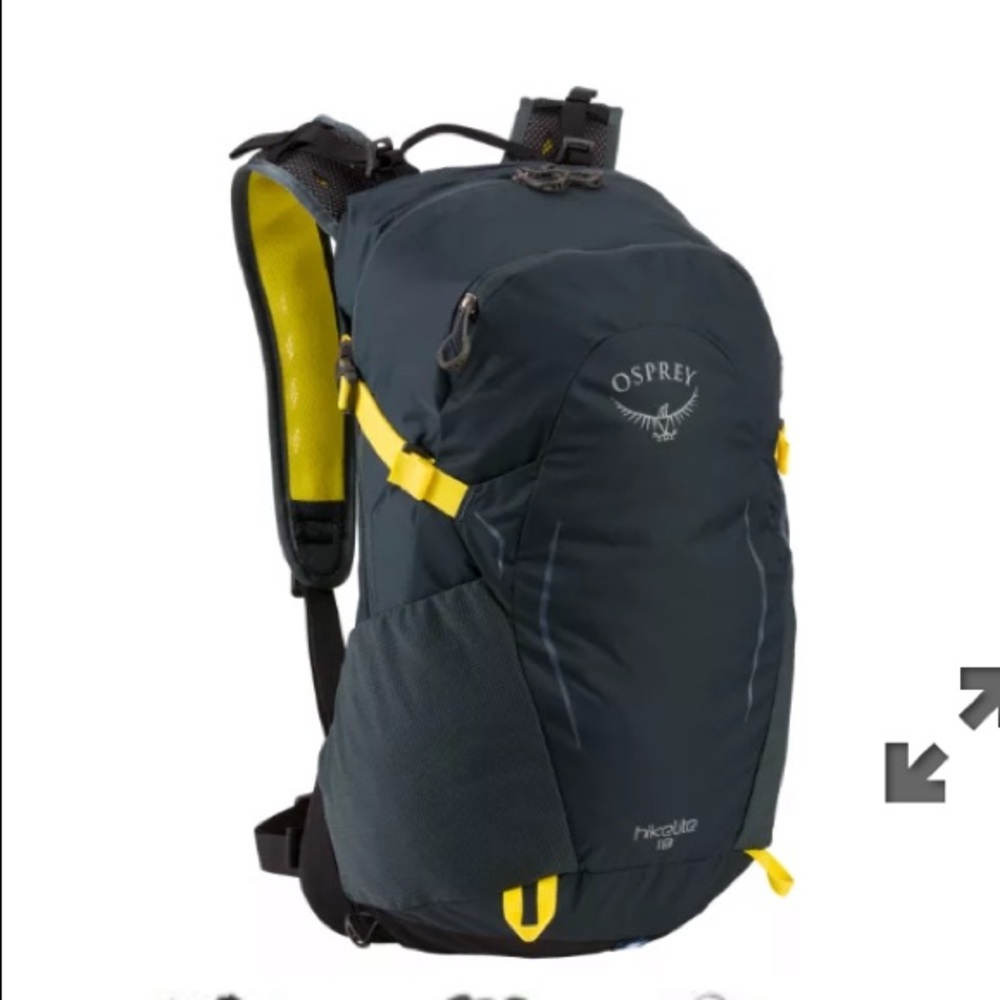 Osprey Hikelite 18 Hiking Backpack - Shiitake Grey